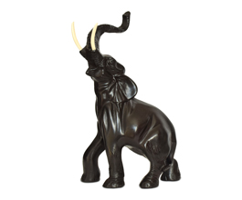 Декоративная скульптура из смолы Слон