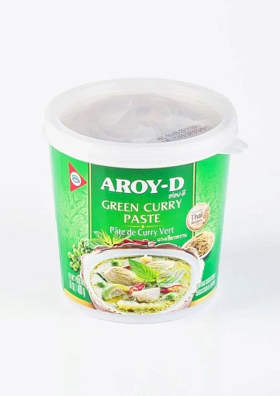 Паста карри зелёная Aroy-D, 0,40 л, пасты