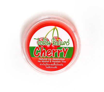 Бальзам для губ с вишней ILLENE, 10г, для губ