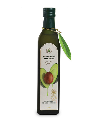 Масло рафинированное Avocado oil №1 авокадо, ст/б 1 л, кокосовое молоко, масло