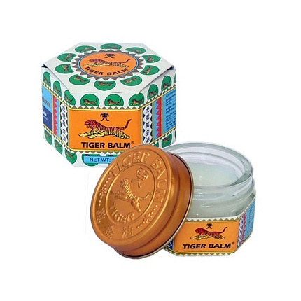 Бальзам "Белый тигр" Tiger Balm, 19,4 г, тайские бальзамы