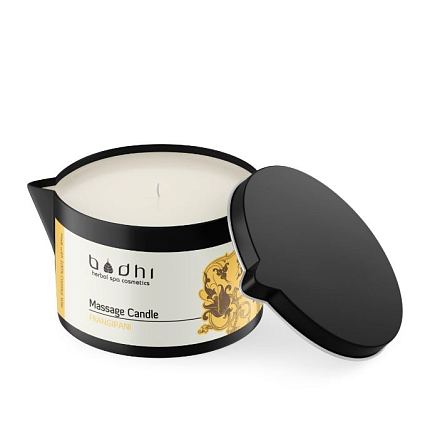 Аромасвеча массажная "Франжипани" BODHI, 95 г, масла и средства для массажа