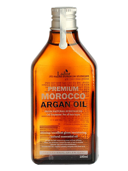 Масло для волос аргановое Premium Morocco Argan Hair Oil Lador, 100 мл, масло для волос