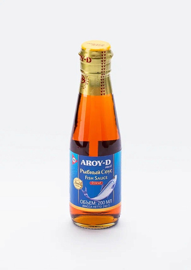 Рыбный соус Aroy-D 0,2 л, тайские соусы